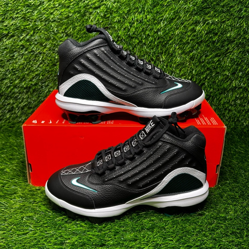 Size 8.5 - Mens - Nike Griffey 2 MCS Baseball Cleats Black Freshwater HF1579-002